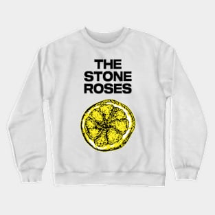 Stone Roses Merch The Stone Roses TSR Lemon Ringer Crewneck Sweatshirt